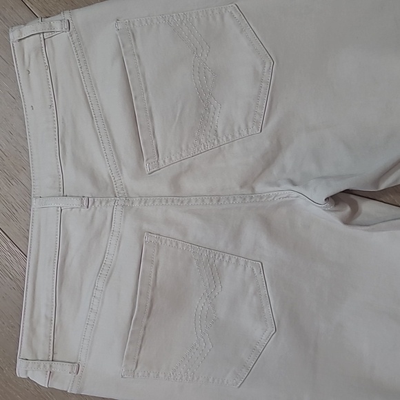 EUC Idyllwind Pants Women's sz 12/32L Cream/Tan High Rise Bootcut Pants - Picture 5 of 13